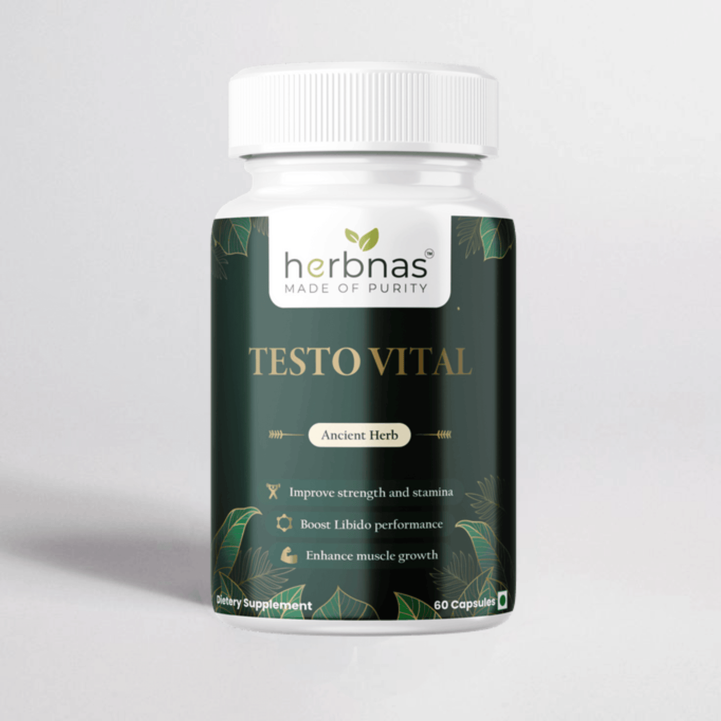 Testo Vital (60 Capsules) - Herbnas