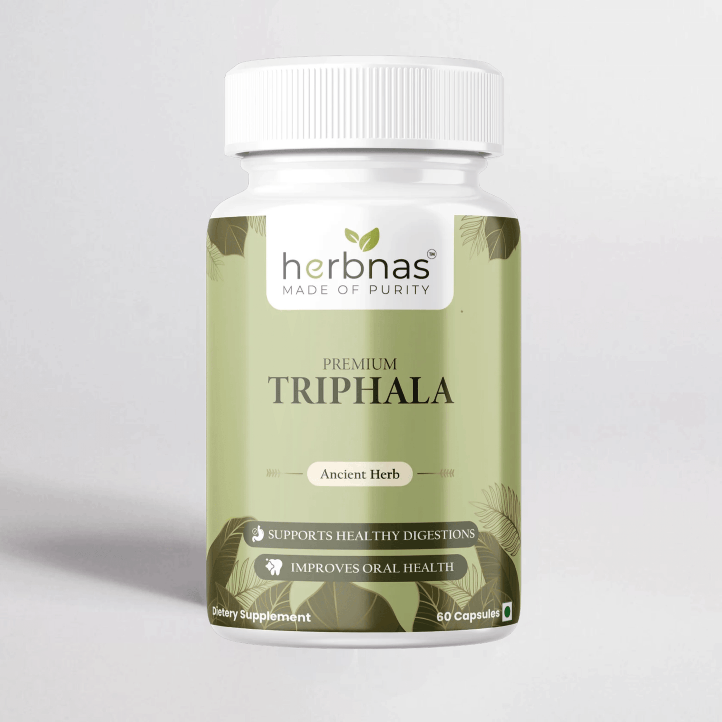 Triphala (60 Capsules) - Herbnas