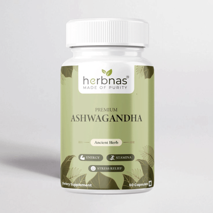 Ashwagandha (60 Capsules) - Herbnas
