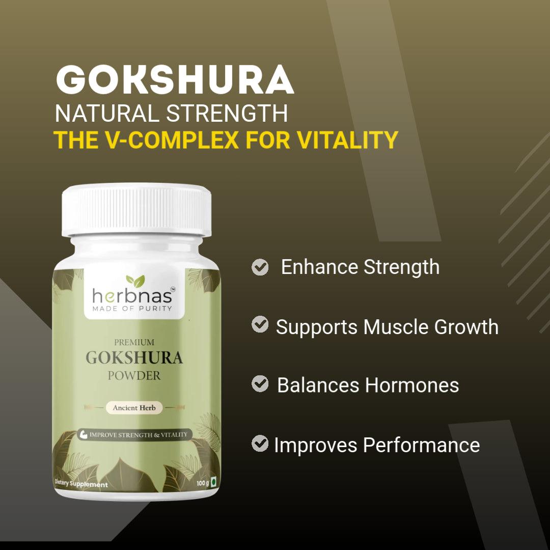 Gokshura Powder (100 g) - Herbnas