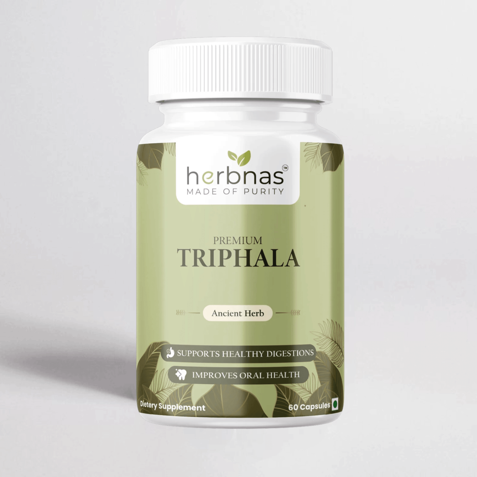 Triphala (60 Capsules) - Herbnas